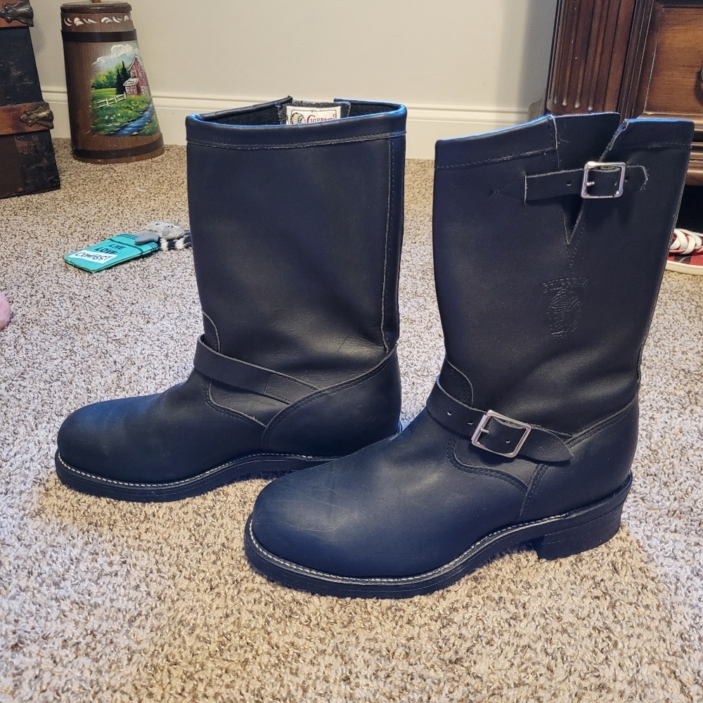 Chippewa Genuine Leather Steel Toe Boot- Mens